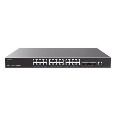 Switch Capa 3 Gigabit PoE+ Administrable / 24 puertos 10/100/1000 Mbps…