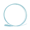 Pigtail de Fibra Óptica Simplex LC, PVC, OM3 50/125, Aqua, 1 metro