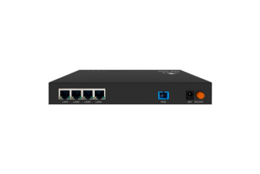 ONU Dual G/EPON 1 puerto SC/UPC con 4 puertos Gigabit con salida PoE+