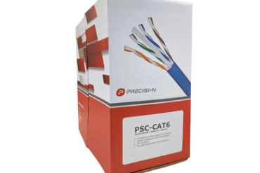 Bobina de cable de UTP de 4 pares Cat6 de 305 m (1000 ft), 100% Cobre…