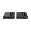 Kit Extensor HDMI para distancias de 70 metros / Soporta resoluciones 640 y 1080P @ 60 Hz / Cat 6, 6a / Cero Latencia / Uso 24/7 / HDR10 / Salida Loop / Configuración EDID / Soporta control remoto del equipo fuente / Salida de audio de 3.5mm