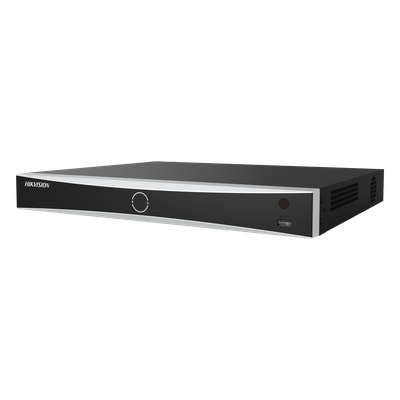 [Acusearch] NVR 12 Megapixel (4K) / 8 Canales IP / 8 Puertos PoE+ / ACUSENSE / Reconocimiento Facial / POS / 2 Bahías de Disco Duro / HDMI en 4K / Alarmas I/O