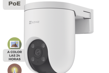 Cámara PT PoE / 3 Megapixel / PoE / Movimiento Panorámico de 360° /…